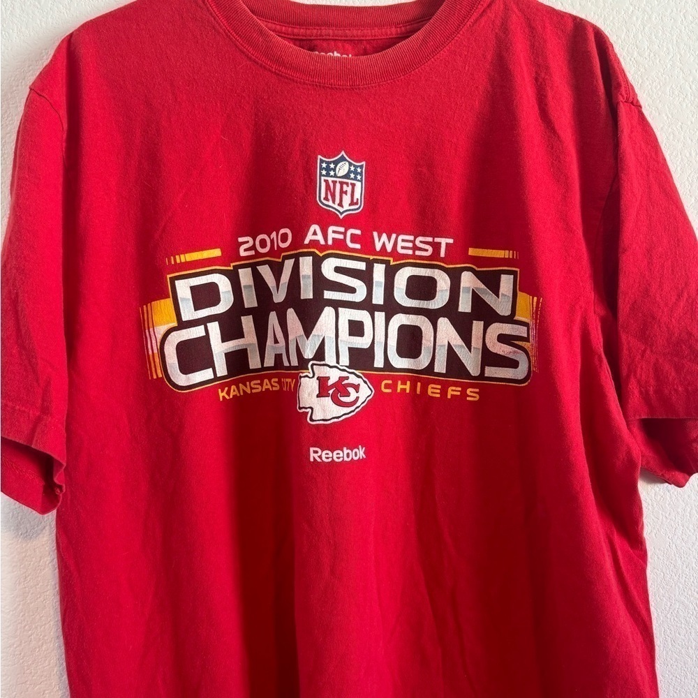 Reebok NFL Men’s Kansas City Chiefs 2010 Super Bowl‎ Shirt Size 2XL - Picture 2 of 5